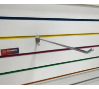 A295c/6p Крючок, длина 350мм, d=6мм, без наконечника, хром