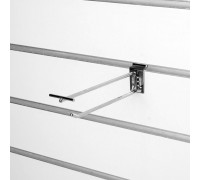 A325/100, d.5, Type2 Крючок одинарный прямой под ценникодержатель(А327-А328) длина100мм, d=5mm, хром