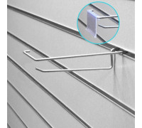 ЕК325-200 Крючок без ценникодержателя, L=200мм, цинк