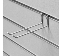 ЕК327-150 Крючок двойной, L=150мм, цинк