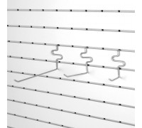 ЕКР591 Крючок для перфорированной панели одинарный, L=150мм