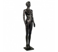 MDb-01 Манекен женский, чёрный, с лицом, 178, 82-60-86