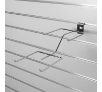 F116c Вешалка для поясов и галстуков 300мм, хром