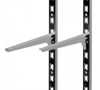 G009-250 Кронштейн для полки, L=250мм, хром