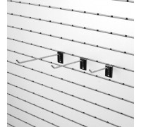 K290c/5 Крючок 100мм, d.5мм, хром, без наконечника