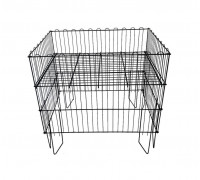 К2УЧ Корзина для распродаж с усиленным дном 600х800, чёрный