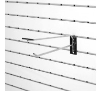 K325/100 Крючок под ценникодержатель, прямой, 100мм, d.5мм, хром