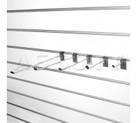 A293c/5c Крючок, длина 250мм, d=5мм, с наконечником, хром