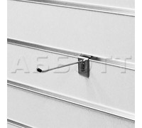 F294/5c Крючок 300мм, d=5мм, с наконечником, хром