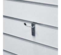 F289/6c Крючок 50мм, d=6мм, с наконечником, хром