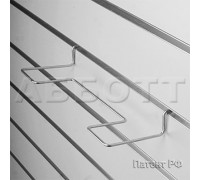 EK141 Полка для обуви прямая, 250Lх100H мм, цинк