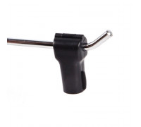 S056-6 Противокражный замок пластиковый на крючок d=6мм, красный