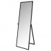 STA-05 (чёрный муар) Зеркало напольное, зеркальное полотно 518х435х1530Нмм, рама алюмин.профиль
