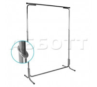 5MR-E (белый матовый) Вешало регулируемое "Эконом", 1200x520x1200-1840H мм