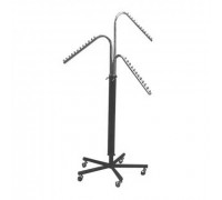 Z3-063/HJ-38-3 Вешало трехрожковое, L=700мм, H=1800мм, черное