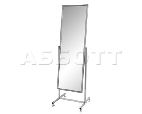 AST-03* (2 эл. рама - хром) Зеркало напольное, 555x505х1795Hмм, полотно 1440х440мм