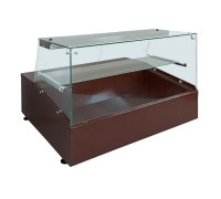 Настольная холодильная витрина ГНОМ 2 прямое стекло 920х740х650мм