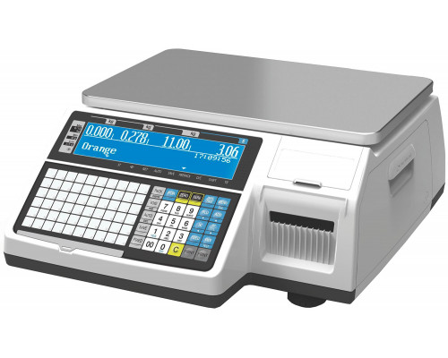 Весы торговые с печатью этикеток Cas CL3000-6B TCP-IP