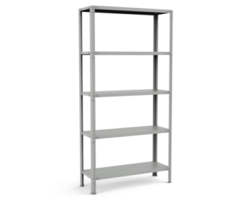 Архивный стеллаж серии СТ 2500х1000х700, 5 полок 40