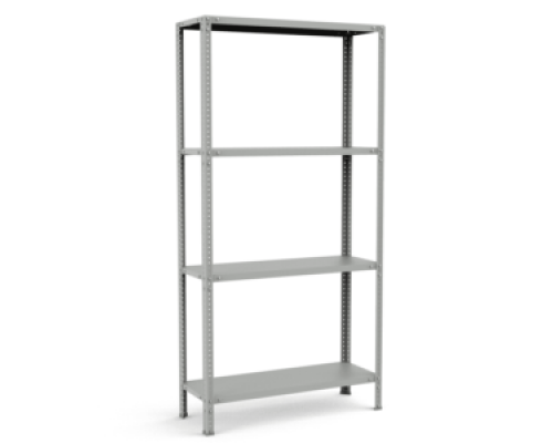 Архивный стеллаж серии СТ 2500х1000х800, 4 полки 40