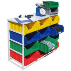 Мобильная стеллаж-стойка для  V-4 без колес