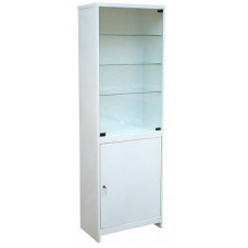 Шкаф 1-но створчатый стекло/металл ШМС-1