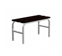 Скамья гардеробная с пластиковым настилом 600