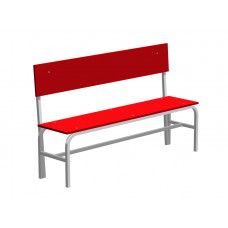 Скамья гардеробная со спинкой С-2000 ЛДСП