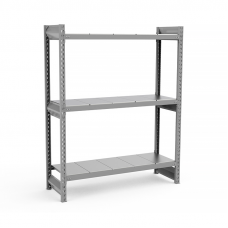 Стеллаж грузовой СГР оцинкованный 1500х1200х500 3 яруса