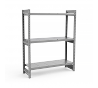 Стеллаж грузовой СГР оцинкованный 1500х2100х800 3 яруса