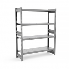 Стеллаж грузовой СГР оцинкованный 2000х1200х600 4 яруса