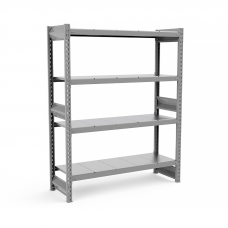 Стеллаж грузовой СГР оцинкованный 2000х1500х500 4 яруса