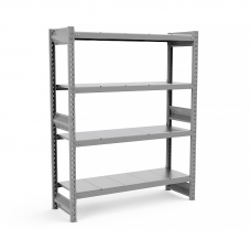 Стеллаж грузовой СГР оцинкованный 2000х1500х600 4 яруса