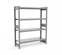 Стеллаж грузовой СГР оцинкованный 2000х1800х1000 4 яруса