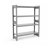 Стеллаж грузовой СГР оцинкованный 2000х900х500 4 яруса