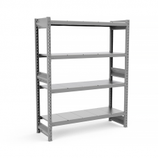 Стеллаж грузовой СГР оцинкованный 2500х1200х800 4 яруса