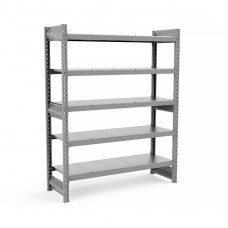 Стеллаж грузовой СГР оцинкованный 2500х1500х800 5 ярусов