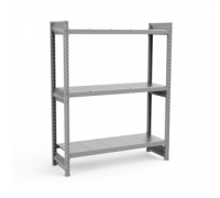 Стеллаж грузовой СГР оцинкованный 1500х1500х800 3 яруса