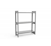 Стеллаж грузовой СГР оцинкованный 1500х900х600 3 яруса