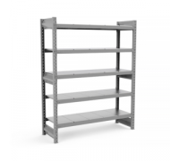 Стеллаж грузовой СГР оцинкованный 2500х2100х600 5 ярусов