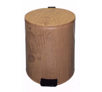 Урна с педалью 15 литров бук