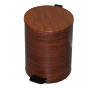 Урна с педалью 15 литров вишня