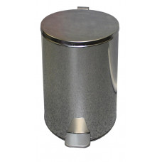 Урна с педалью 20 литров хром