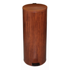 Урна с педалью 30 литров вишня