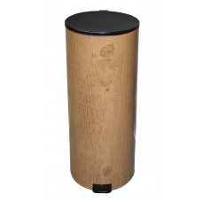 Урна с педалью 50 литров бук