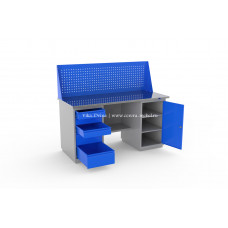 Верстак двухтумбовый ВС-1600/Т1/Т2 №612