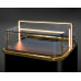 Витрина холодильная встраиваемая FINIST Glassier Luxury Gold slide GLGs-9/70/3