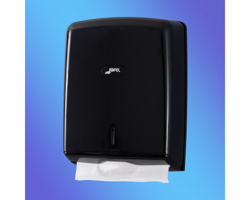 Диспенсер Jofel Black для листовых полотенец AH37600