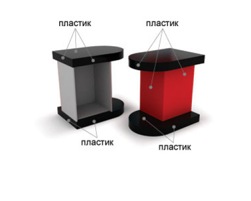 Модуль скругленный крайний правый