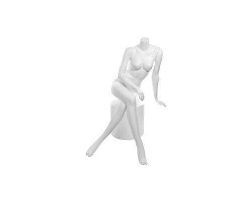 Smart headless Pose 33-01M Манекен женский без головы, белый